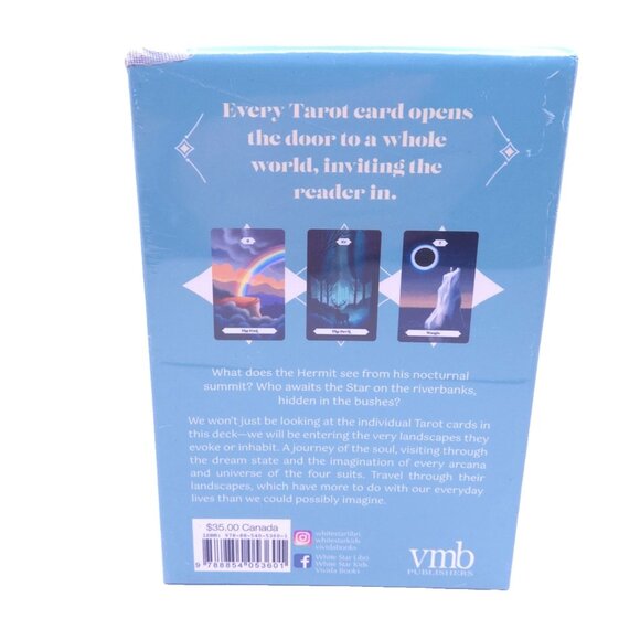 Tarot Landscapes Deck and Manual 78 Cards New Sealed - Picture 3 of 9